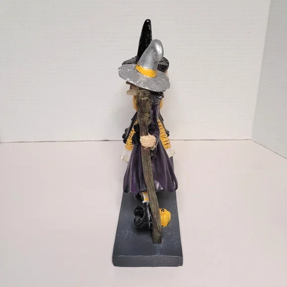 Witches Three Whimsical Statue Vintage Halloween Decor